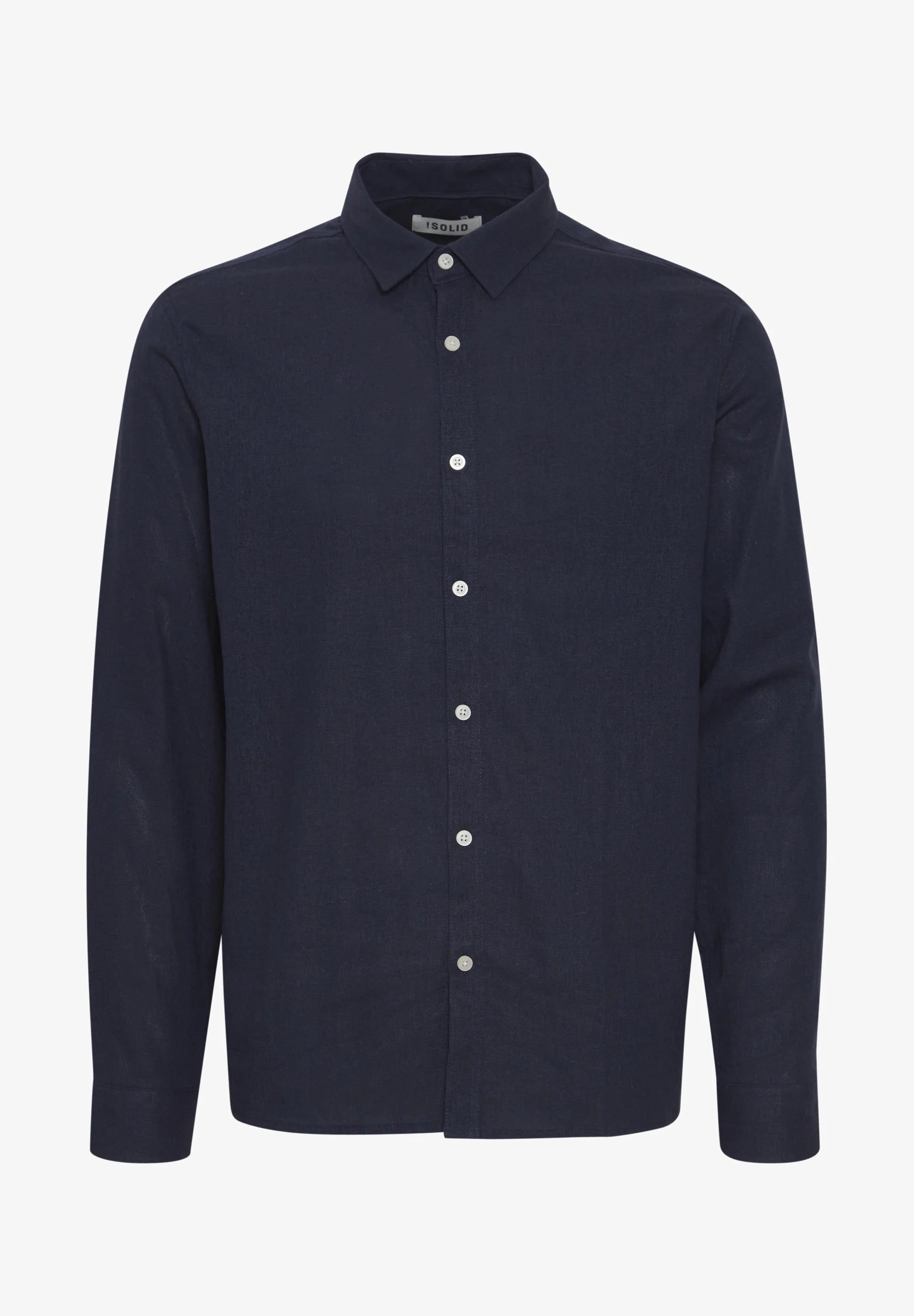 SOLID LINO SDENEA ALLAN LS INSIGNIA BLUE