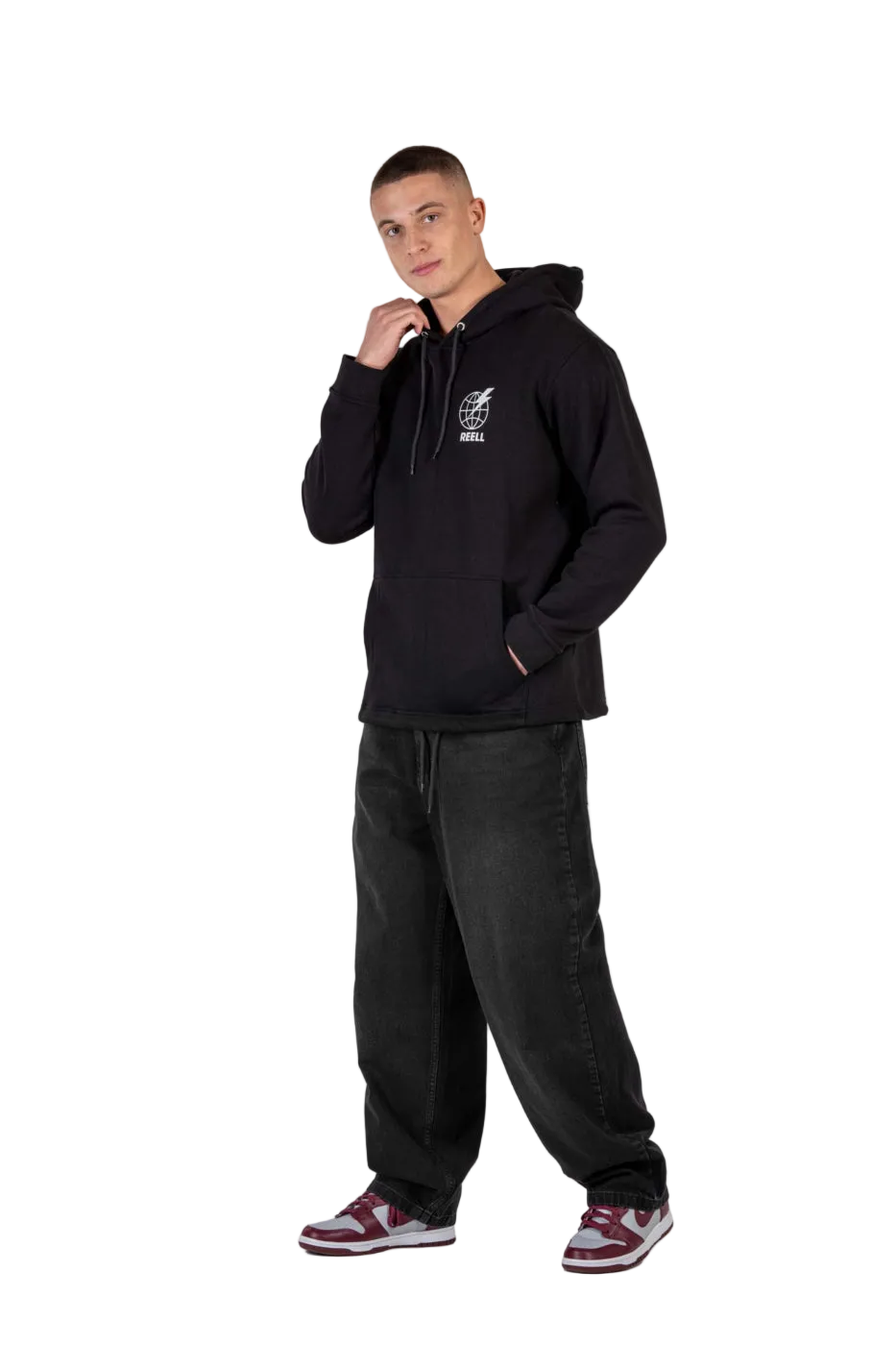 REELL BAGGY BLACK WASH