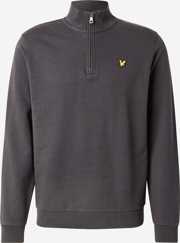 LYLE & SCOTT ZIP 1/4 UNISEX SUDADERA REGULAR FIT GRIS OSCURO