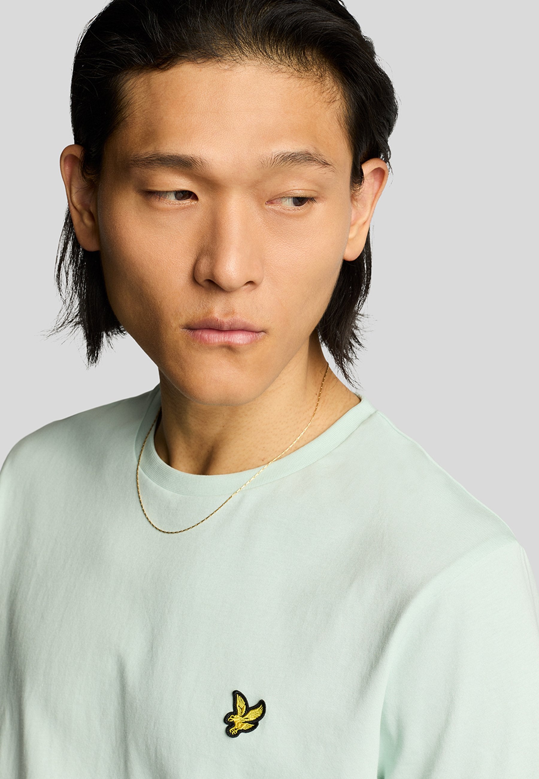 LYLE & SCOTT CAMISETA UNISEX CAMISETA REGULAR FIT MENTA