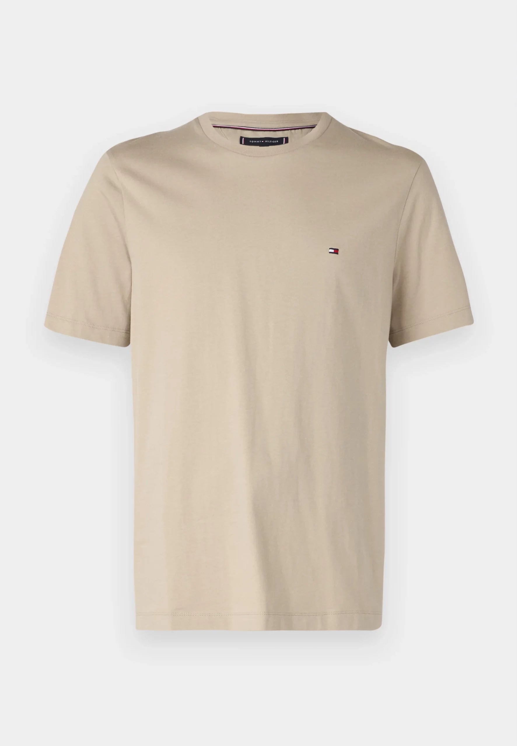TOMMY JEANS CAMISETA REGULAR FIT MARRÓN