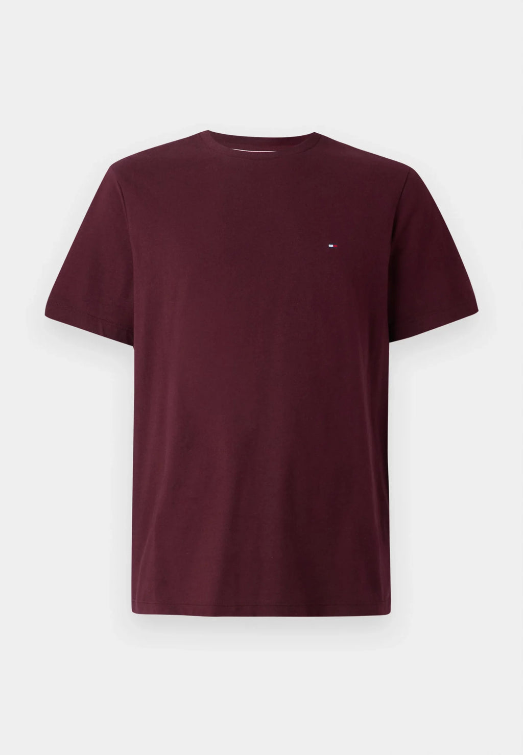 TOMMY JEANS CAMISETA SLIM FIT BURDEOS