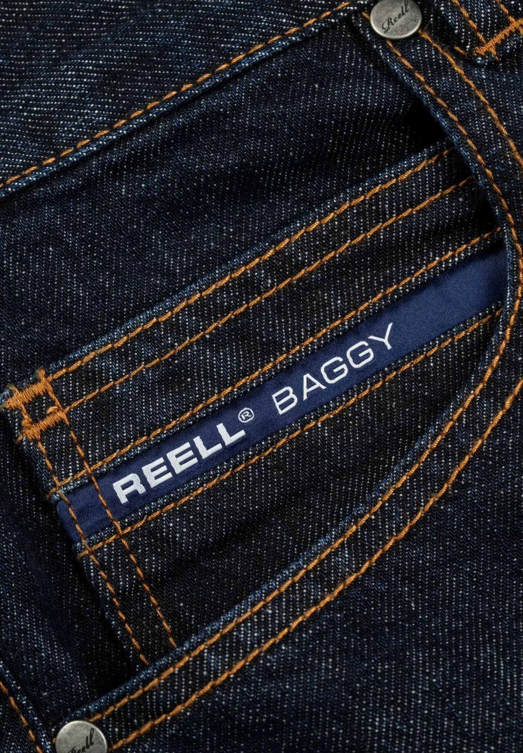 REELL BAGGY INDIGO DEEP