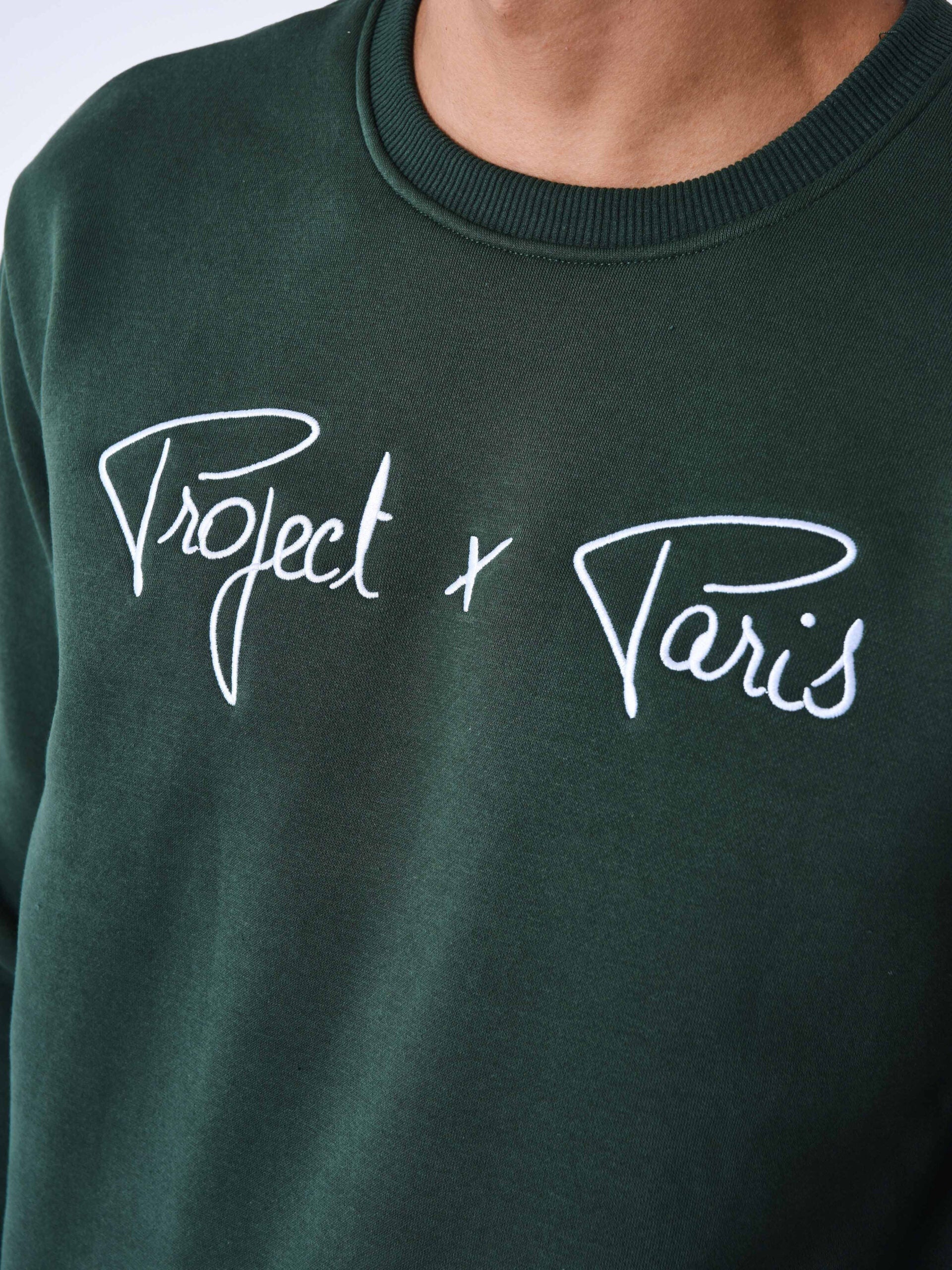 PROJECT X PARIS SUDADERA ESSENTIALS VERDE