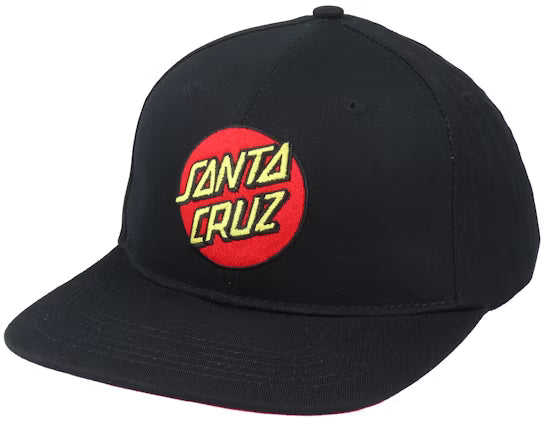 SANTA CRUZ CLASSIC DOT GORRA SNAPBACK NEGRA
