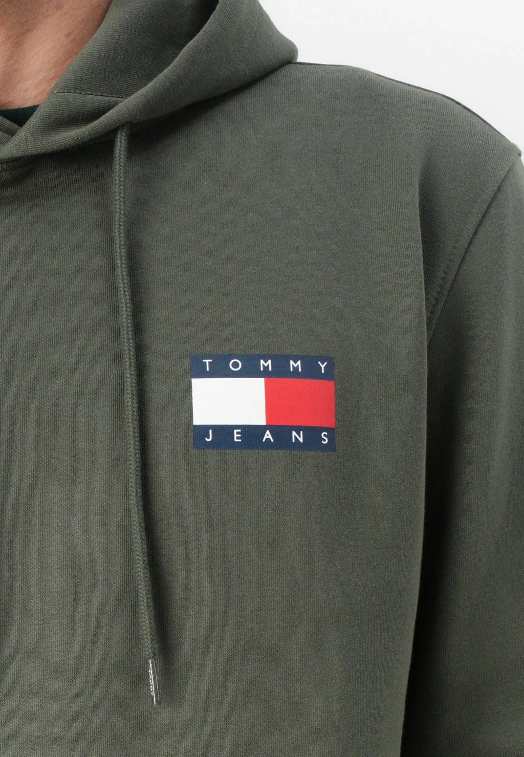 TOMMY JEANS SUDADERA REGULAR FIT VERDE