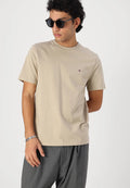TOMMY JEANS CAMISETA REGULAR FIT MARRÓN