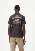 GUESS CLASSIC COLLEGIA CAMISETA REGULAR FIT NEGRA
