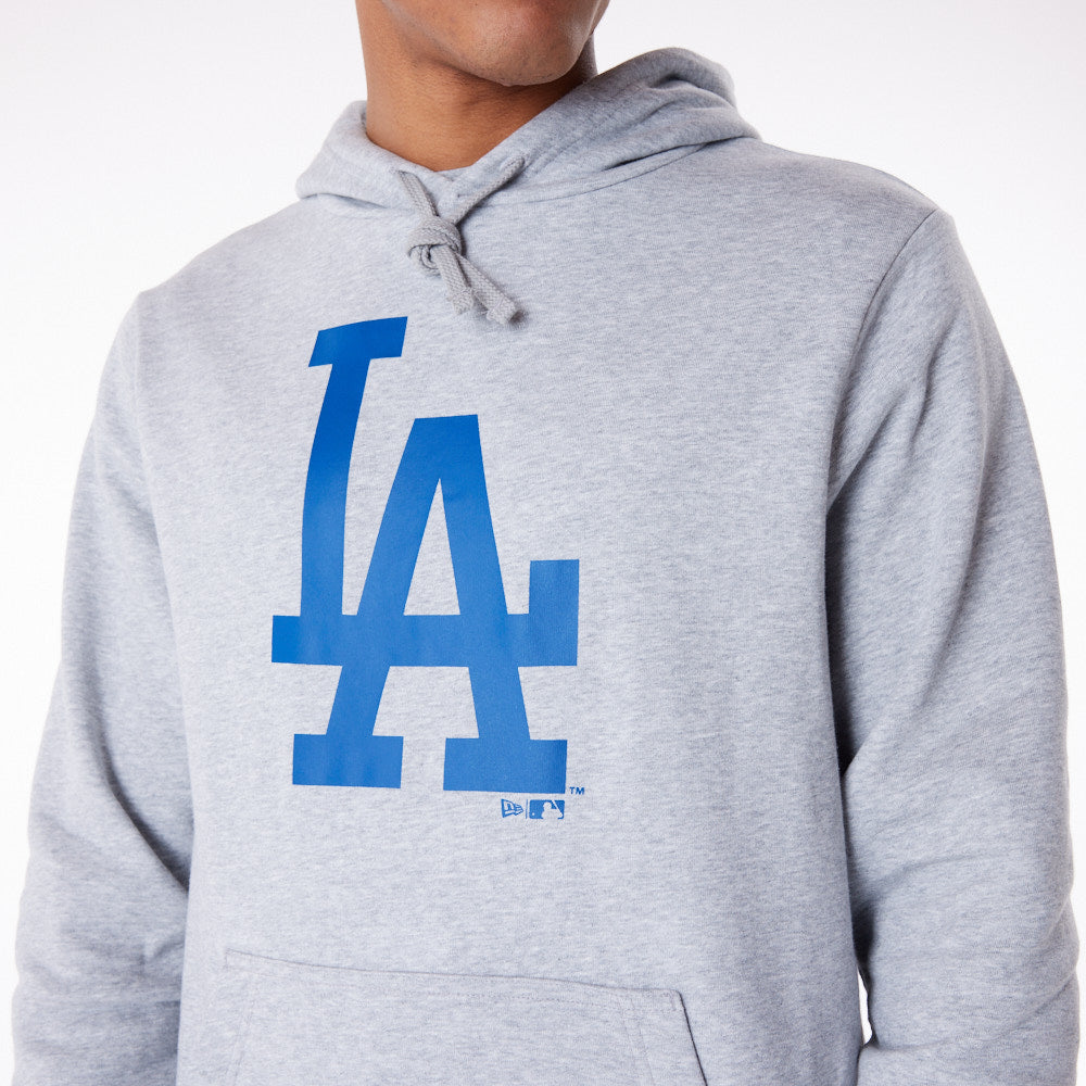 NEW ERA LOS ANGELES DODGERS SUDADERA CAPUCHA GRIS