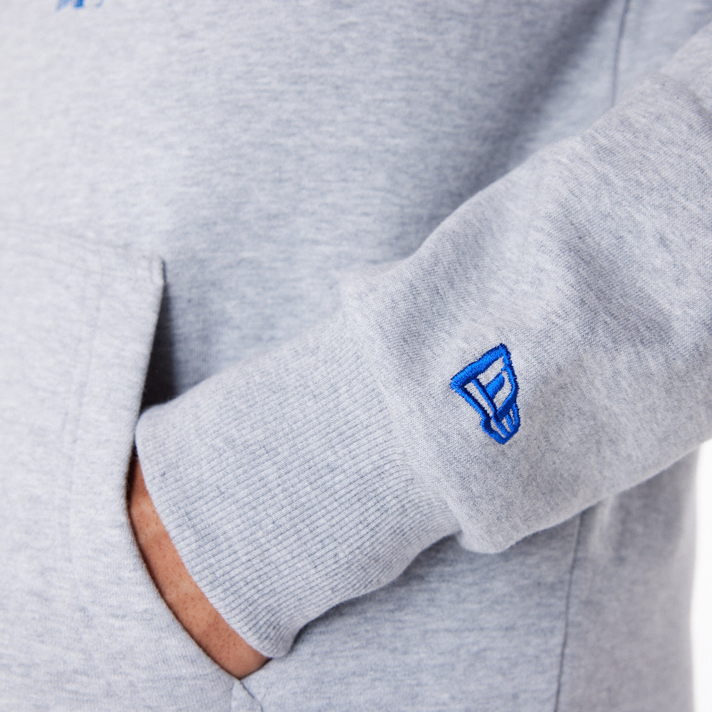 NEW ERA LOS ANGELES DODGERS SUDADERA CAPUCHA GRIS
