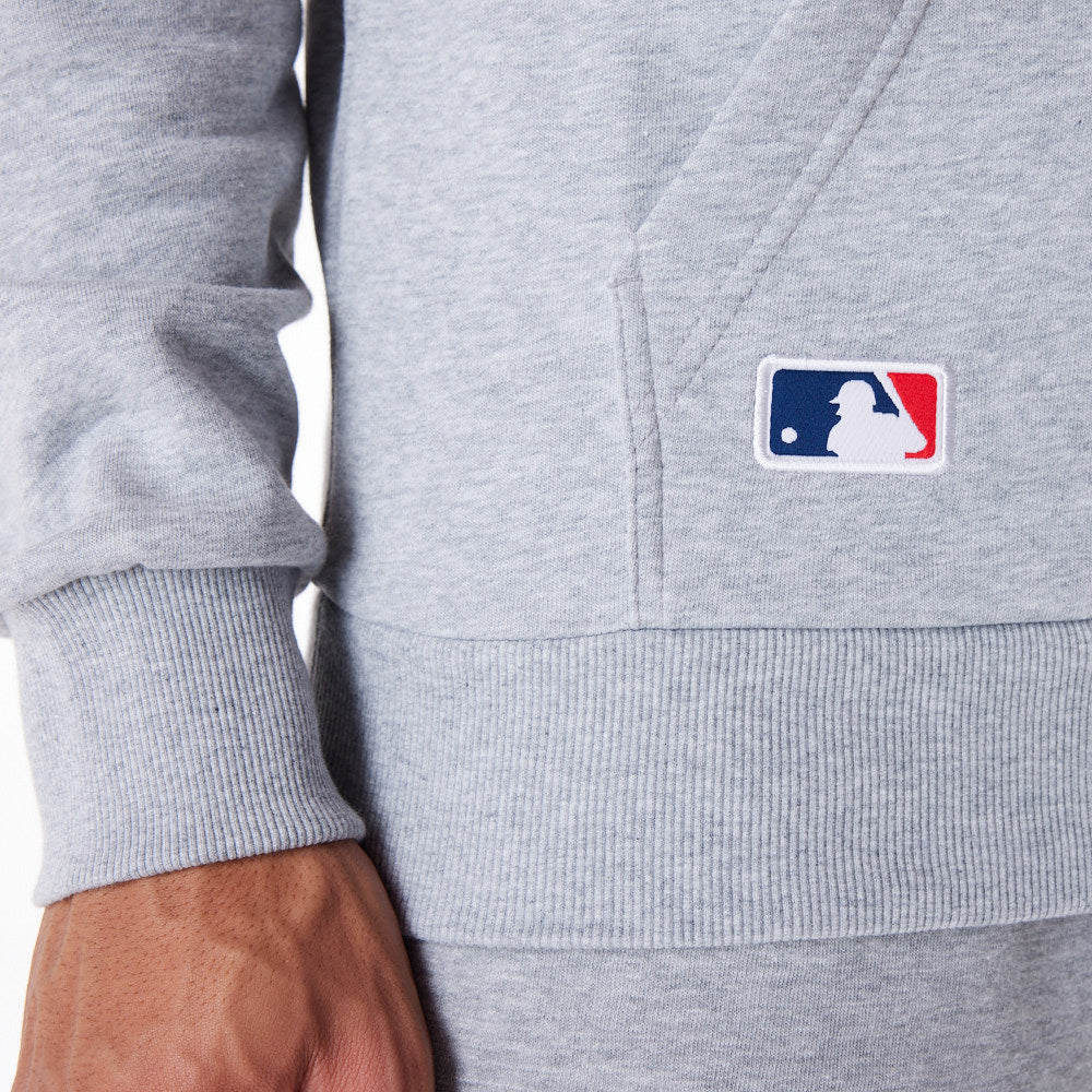 NEW ERA LOS ANGELES DODGERS SUDADERA CAPUCHA GRIS