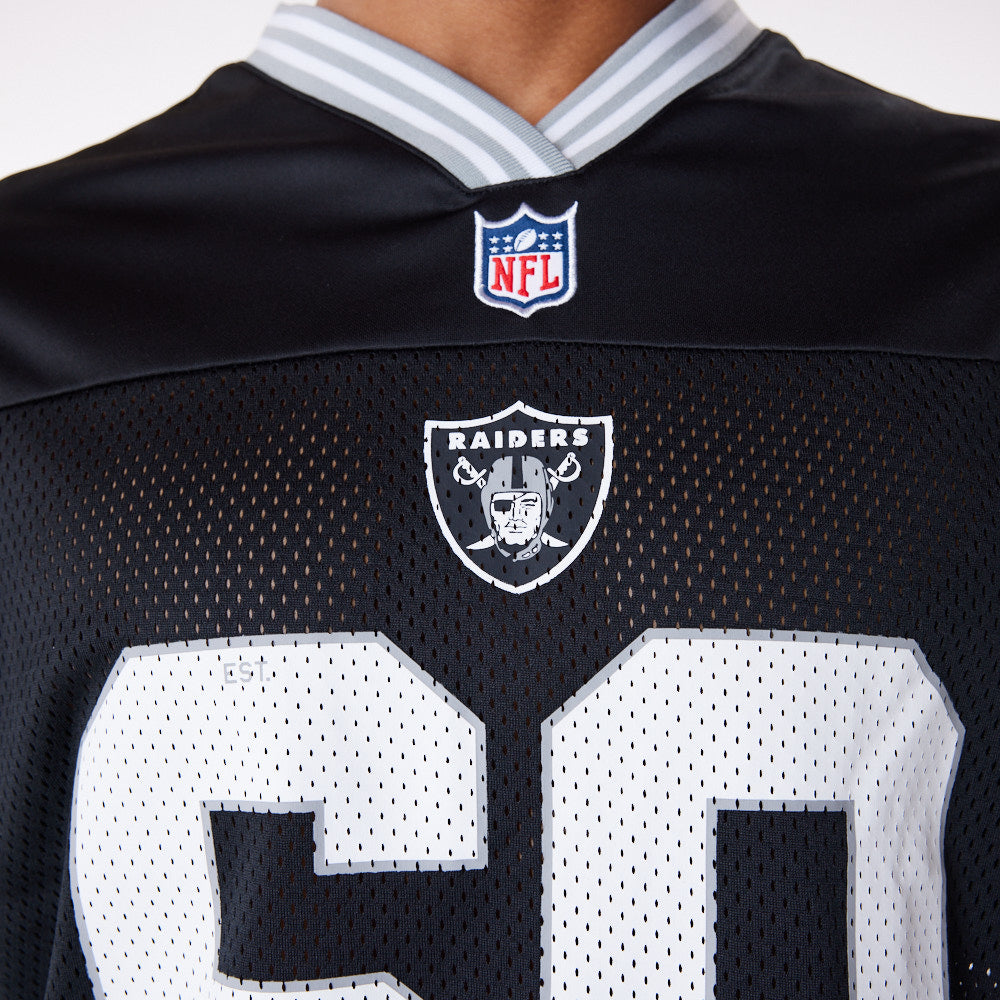 NEW ERA LAS VEGAS RAIDERS CAMISETA FÚTBOL NEGRA
