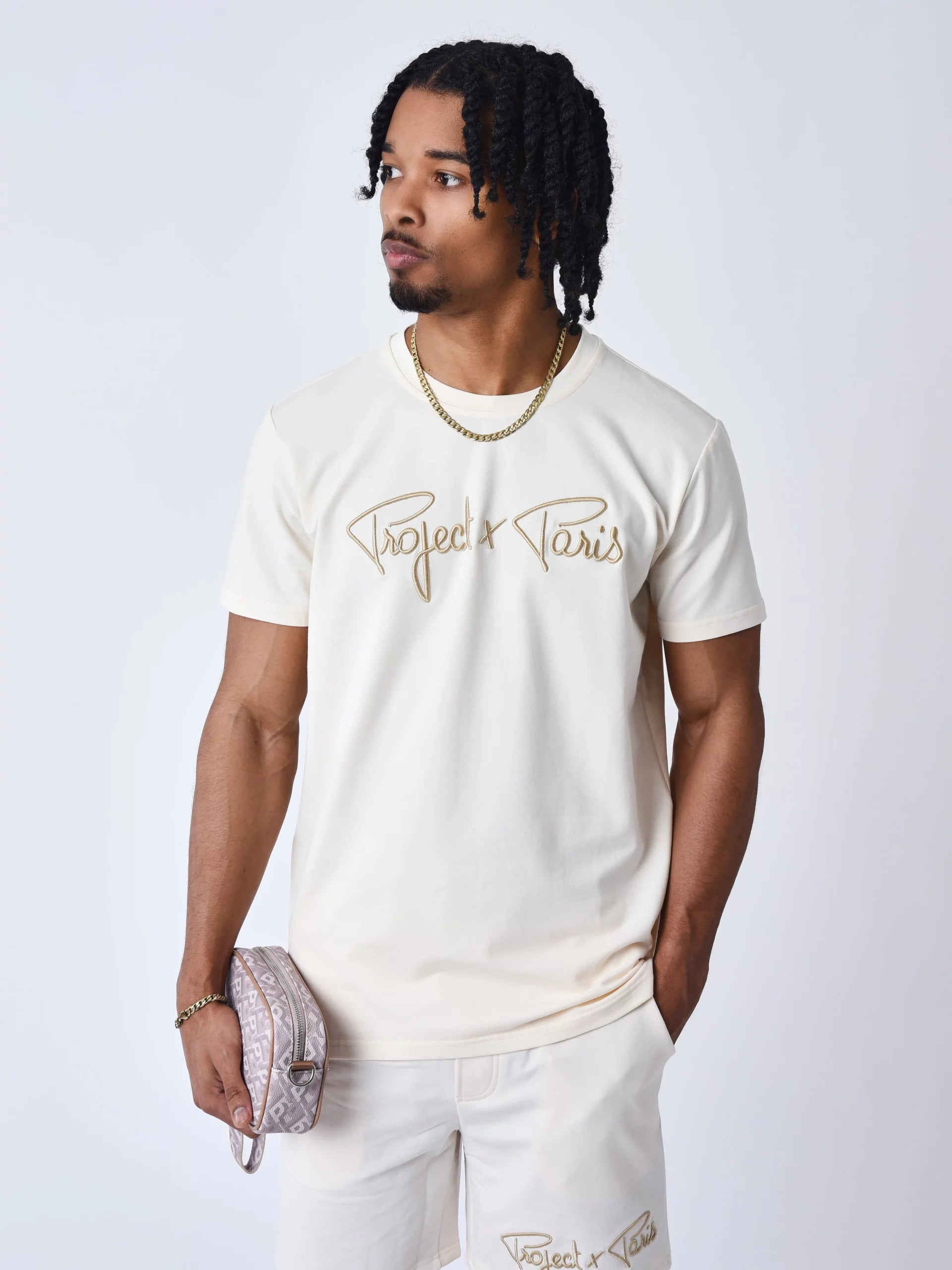 PROJECT X PARIS CAMISETA ESSENTIALS CREMA
