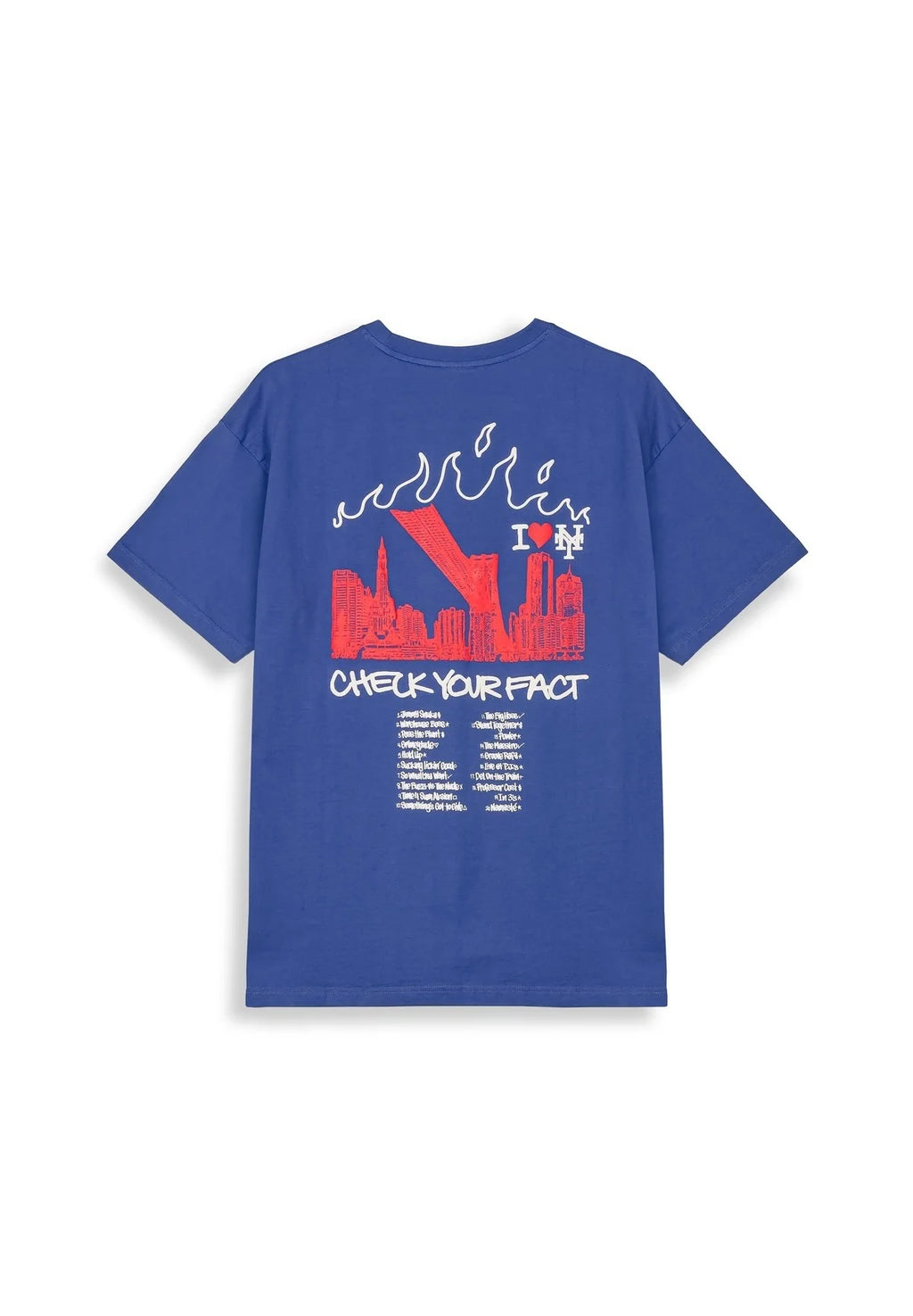 GRIMEY BOYS CAMISETA  REGULAR FIT AZUL