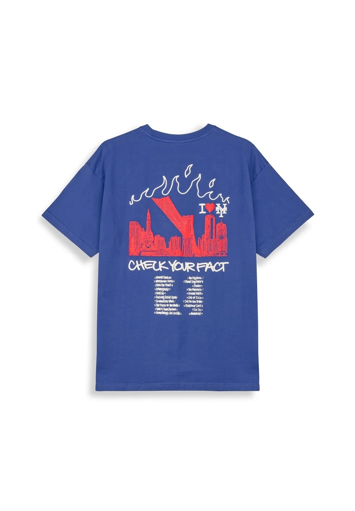 GRIMEY BOYS CAMISETA  REGULAR FIT AZUL
