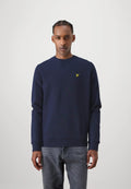 LYLE & SCOTT SUDADERA SIN CAPUCHA UNISEX SUDADERA REGULAR FIT AZUL MARINO