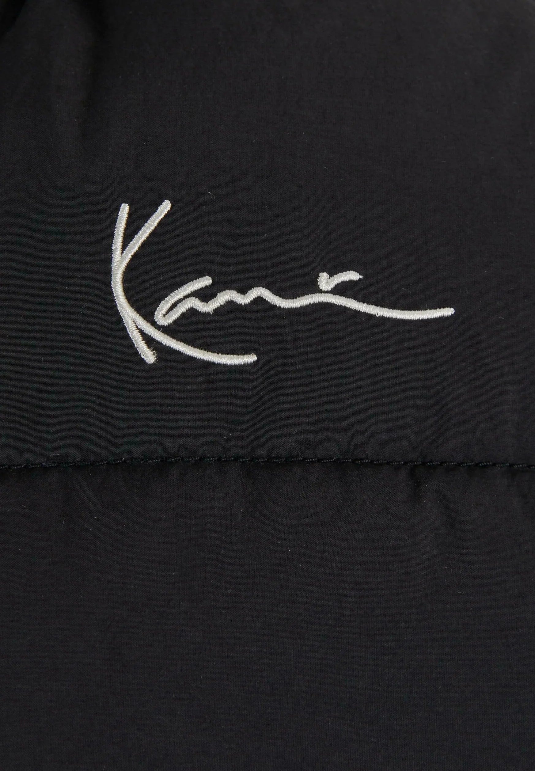 KARL KANI CHALECO PUFFER  ACOLCHADO NEGRO