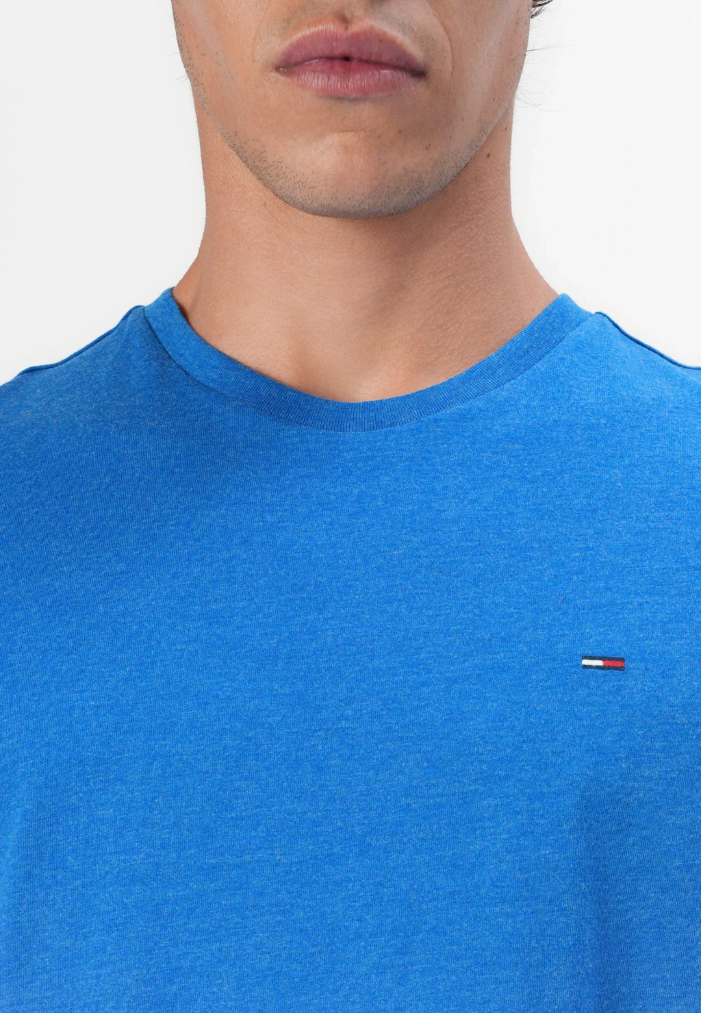 TOMMY JEANS CAMISETA SLIM FIT AZUL