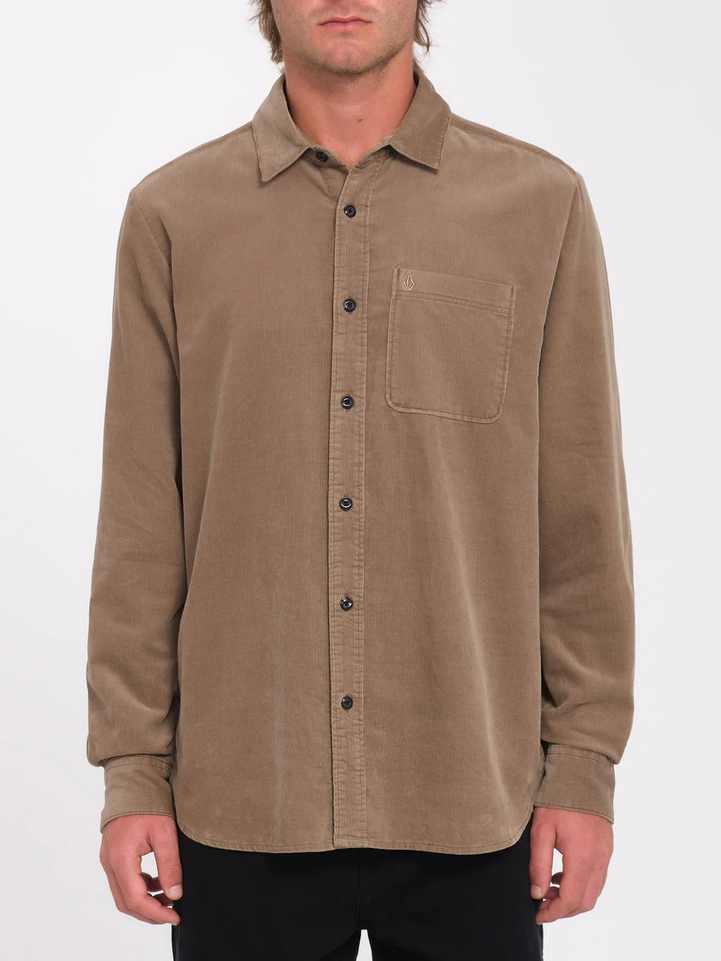 VOLCOM CAMISA ZANDER MARRÓN