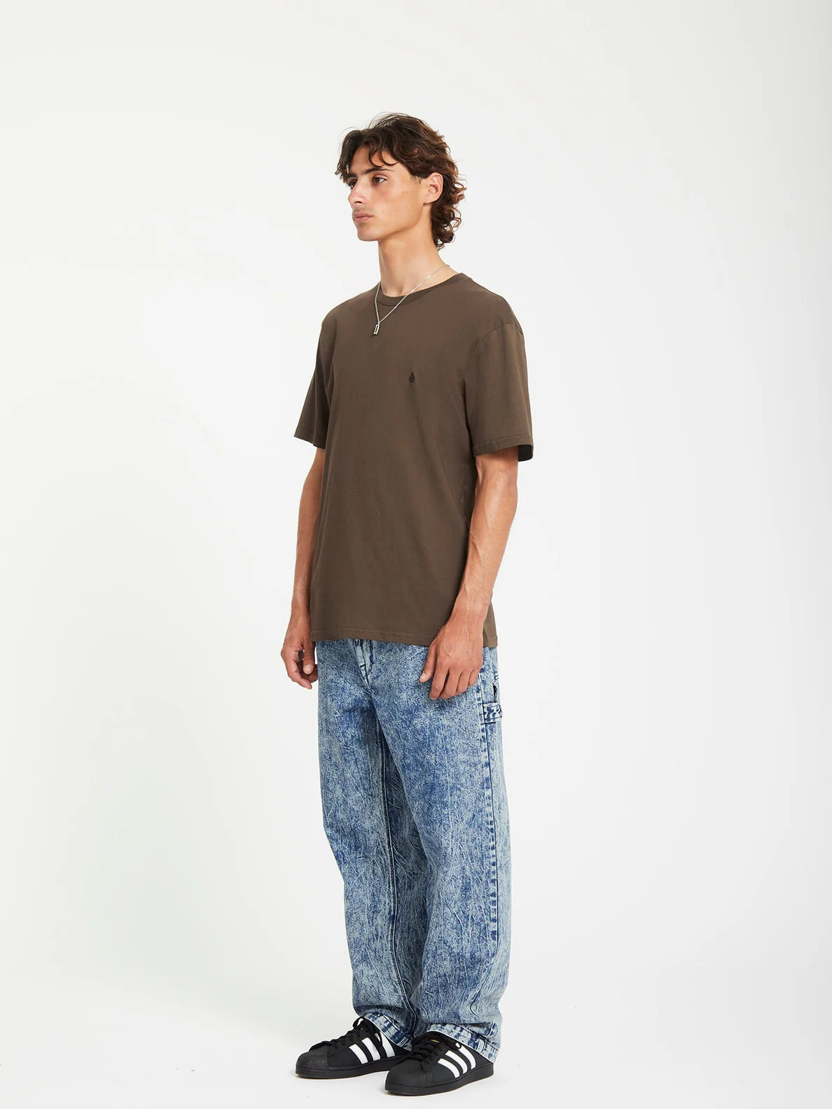 VOLCOM CAMISETA STONE BLANKS - WREN