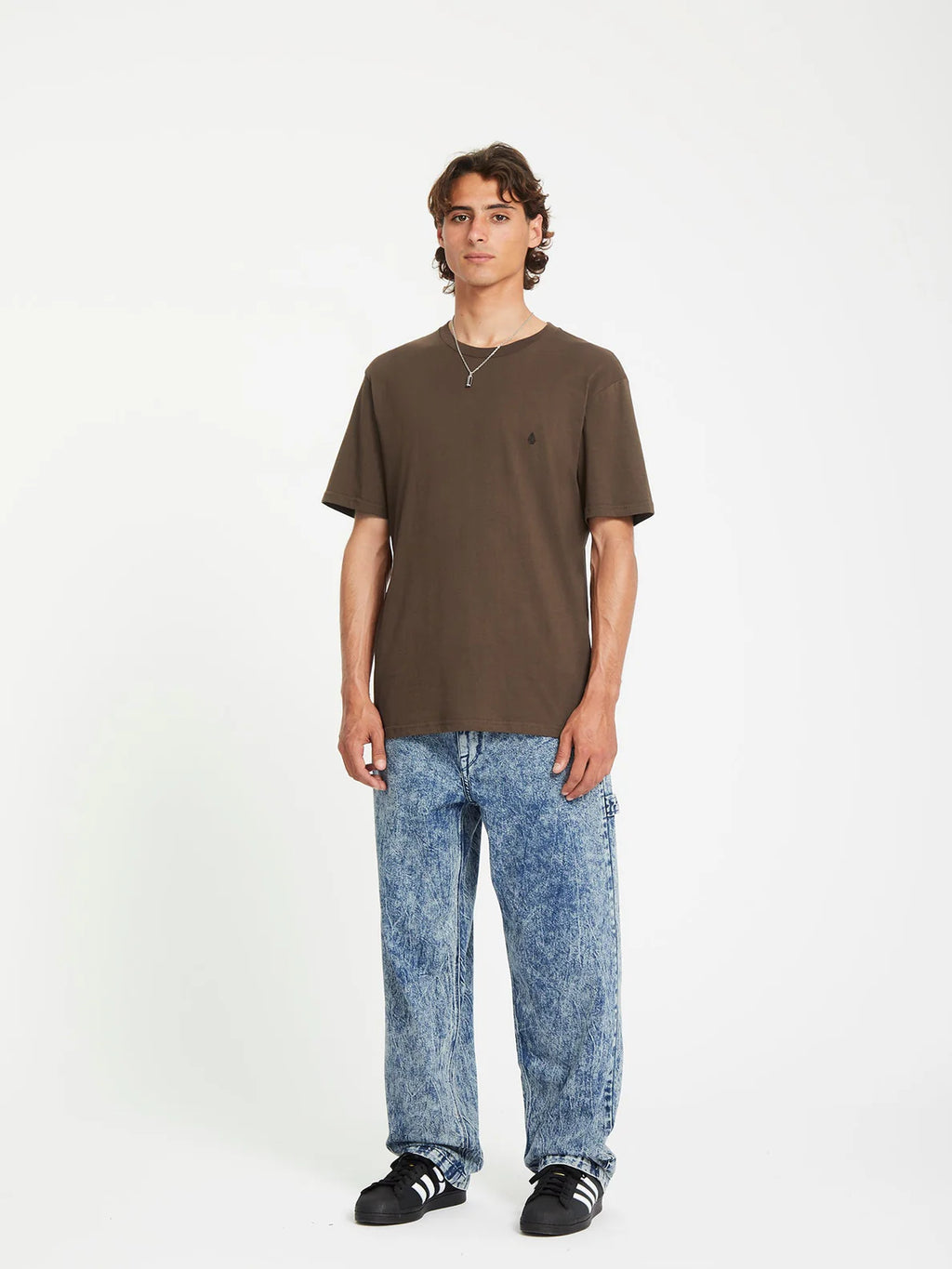 VOLCOM CAMISETA STONE BLANKS - WREN