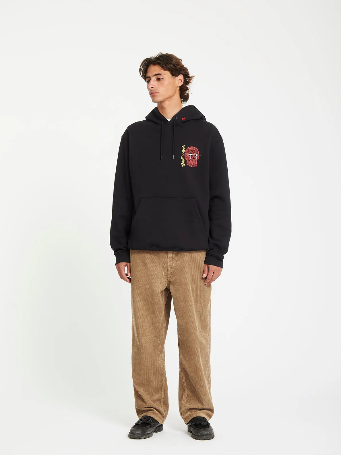 VOLCOM SUDADERA CON CAPUCHA NODER -NEGRA