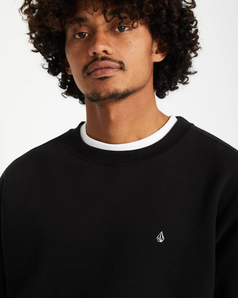 VOLCOM SINGLE STONE SUDADERA NEGRA