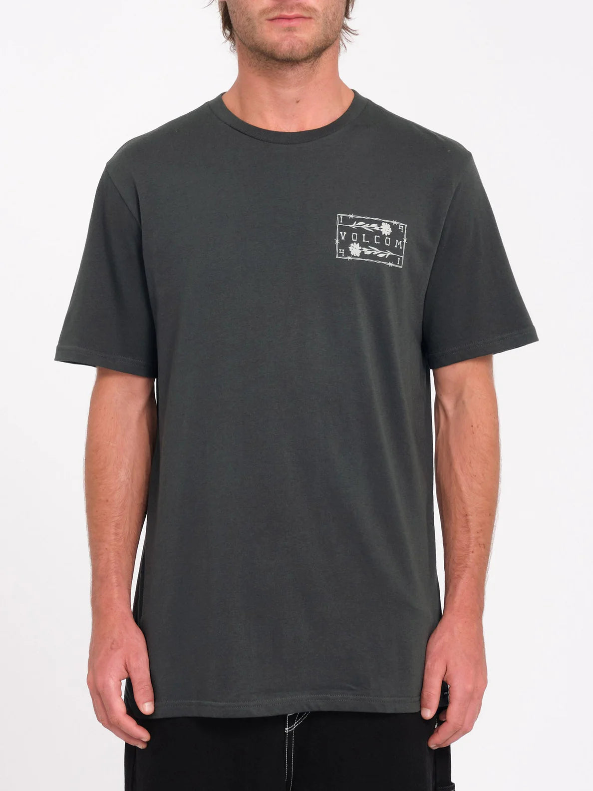 VOLCOM CAMISETA SYSTEM ERROR - GRIS OSCURO