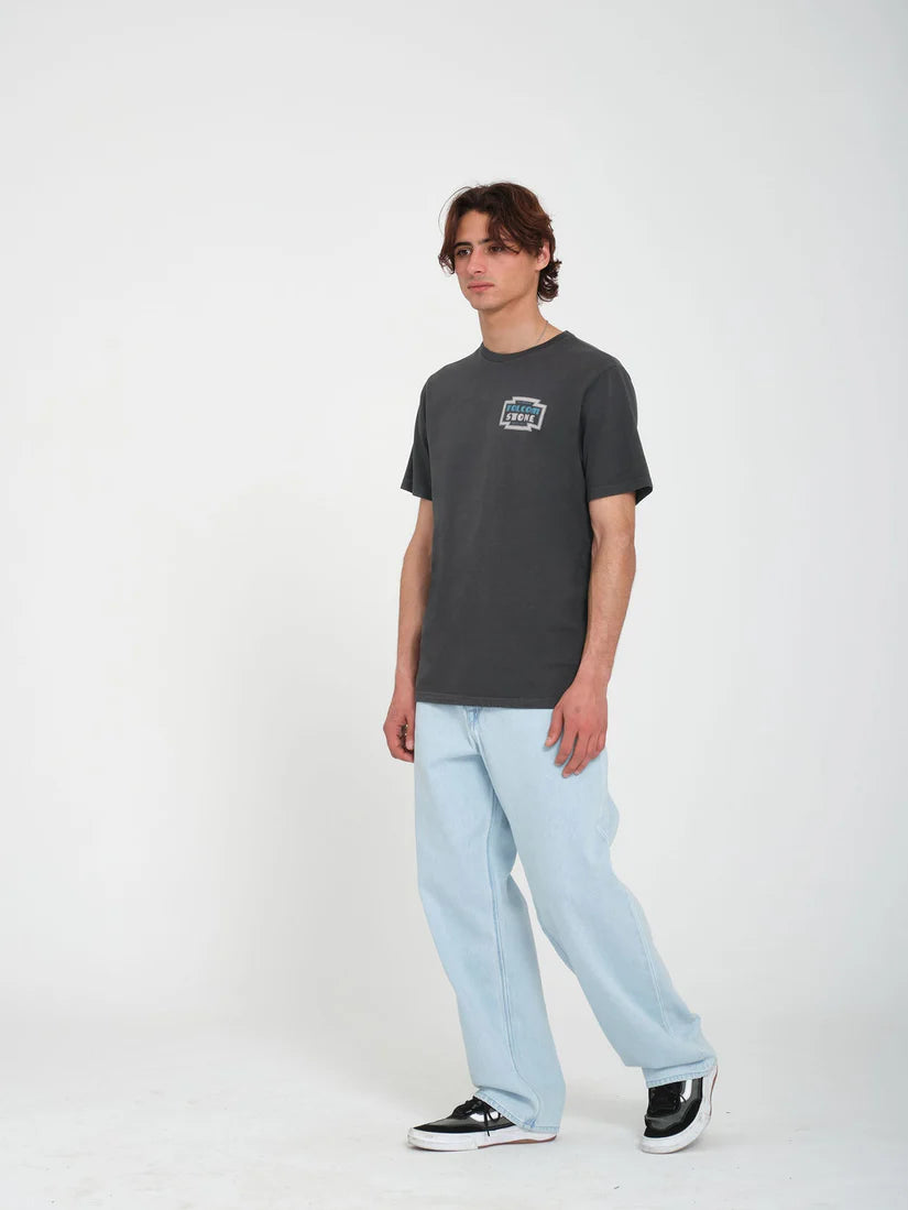 VOLCOM SAXY CAT CAMISETA NEGRA GRIS