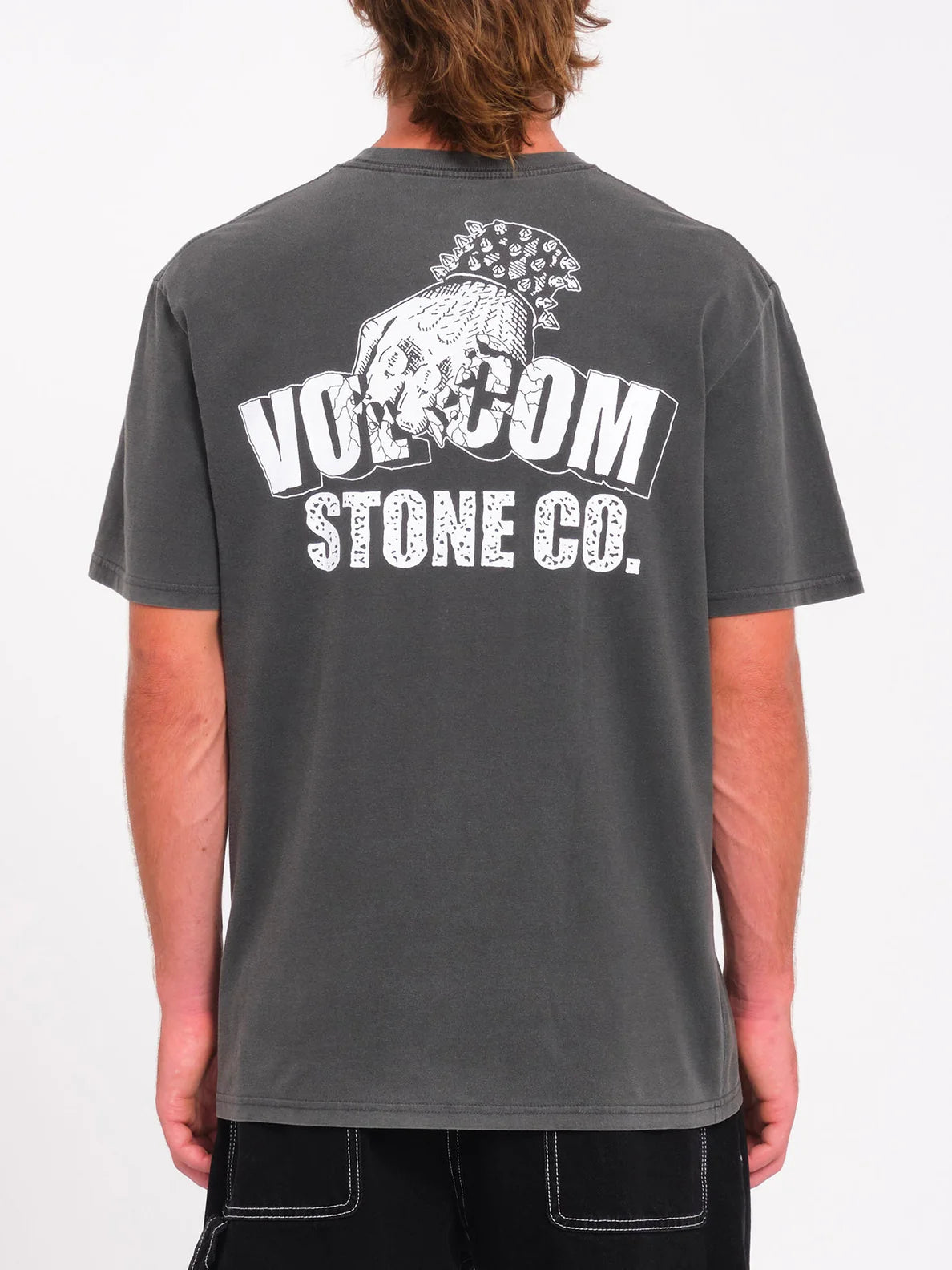 VOLCOM CAMISETA STONE FORCE GRIS