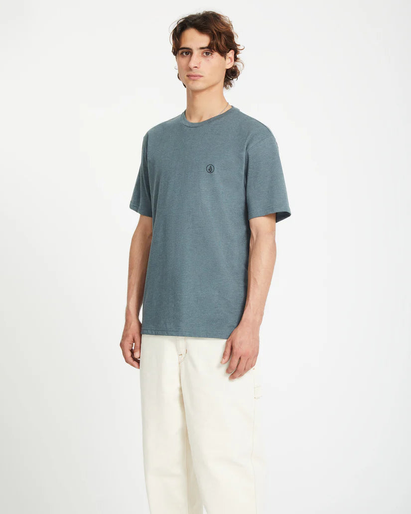 VOLCOM CIRCLE BLANKS CAMISETA DARK SLATE