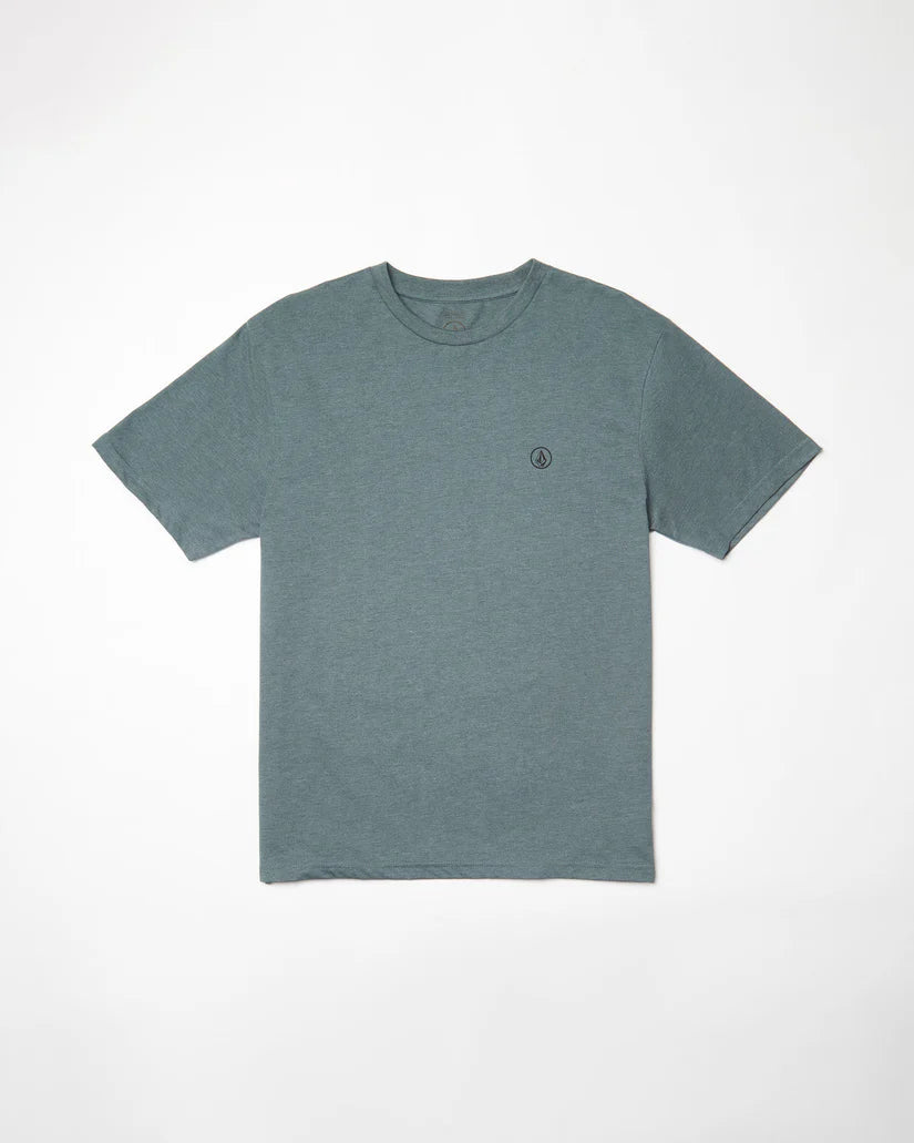 VOLCOM CIRCLE BLANKS CAMISETA DARK SLATE