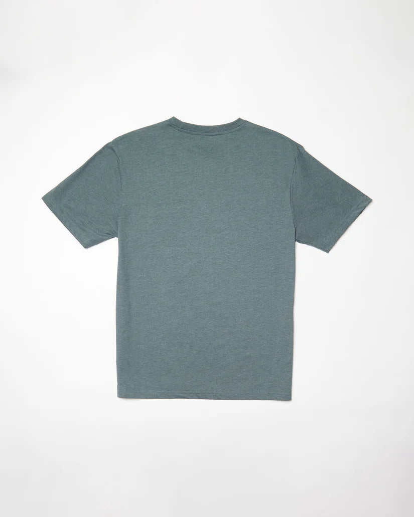 VOLCOM CIRCLE BLANKS CAMISETA DARK SLATE