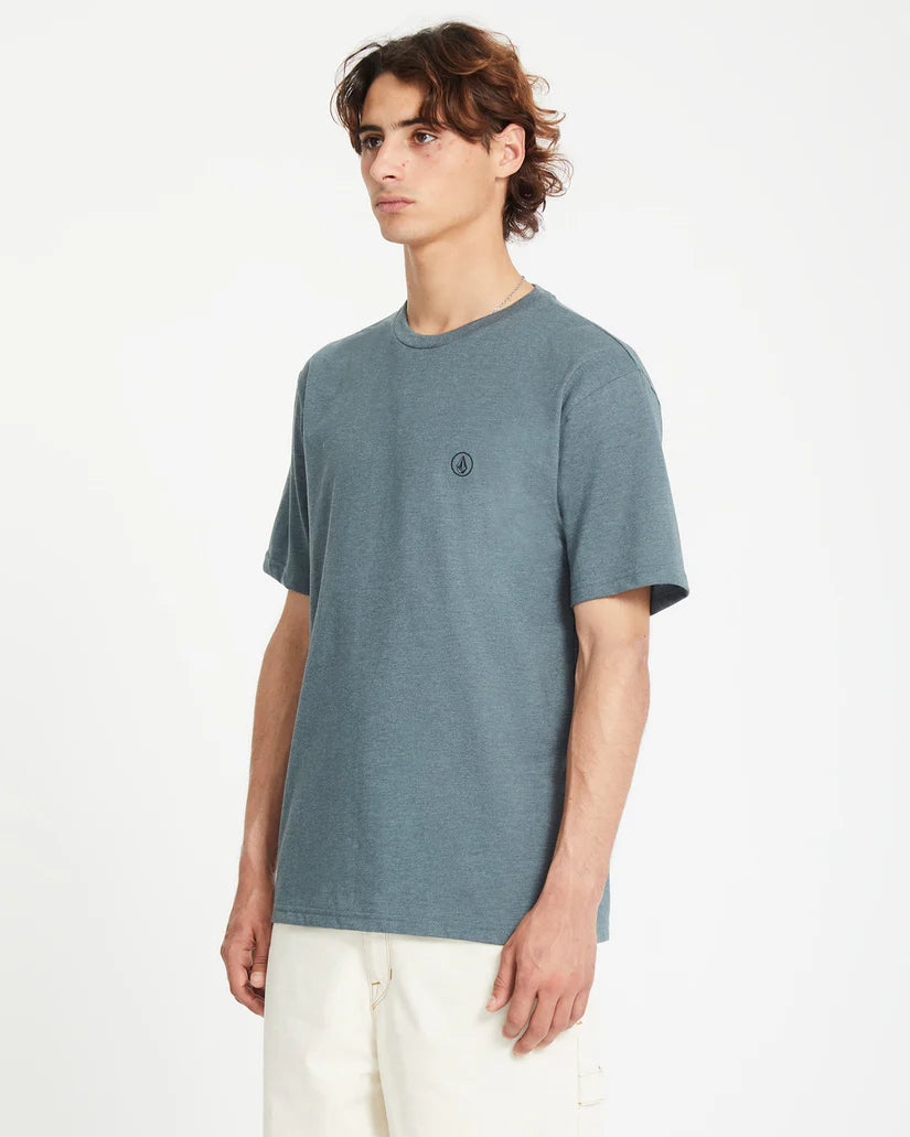 VOLCOM CIRCLE BLANKS CAMISETA DARK SLATE