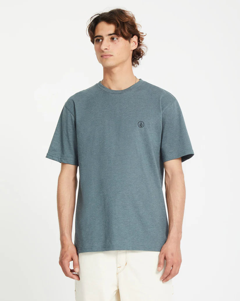 VOLCOM CIRCLE BLANKS CAMISETA DARK SLATE