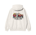 KAOTIKO WASHED BUSY CUPID SUDADERA OVERSIZE FIT BEIGE