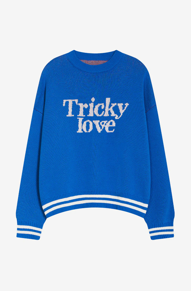 KAOTIKO TRICKY LOVE JERSEY OVERSIZE FIT AZUL ROYAL