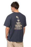 KAOTIKO LET’S CELEBRATE CAMISETA OVERSIZE FIT AZUL MARINO