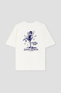 KAOTIKO CHEERS DARLING CAMISETA ORGANIC COTTON OVERSIZE FIT MARFIL