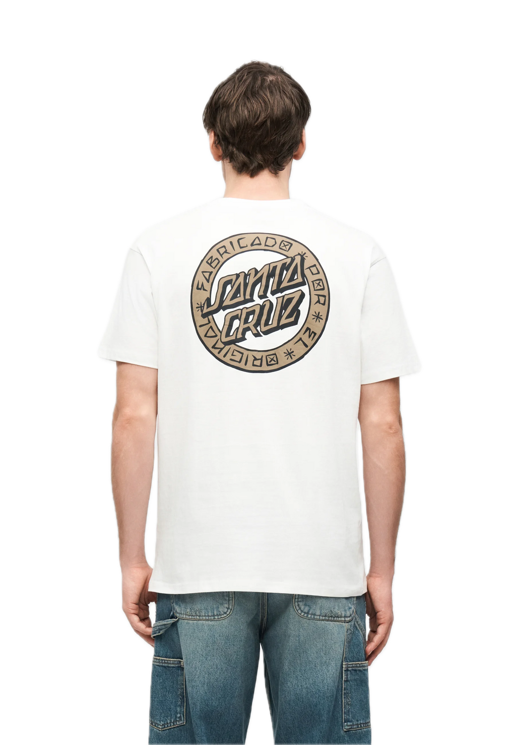 SANTA CRUZ CAMISETA LOCO DOT BLANCA