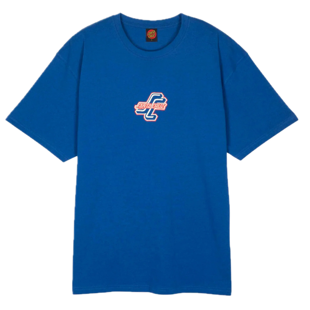 SANTA CRUZ CAMISETA OUTER OGSC FRONT AZUL MARINO