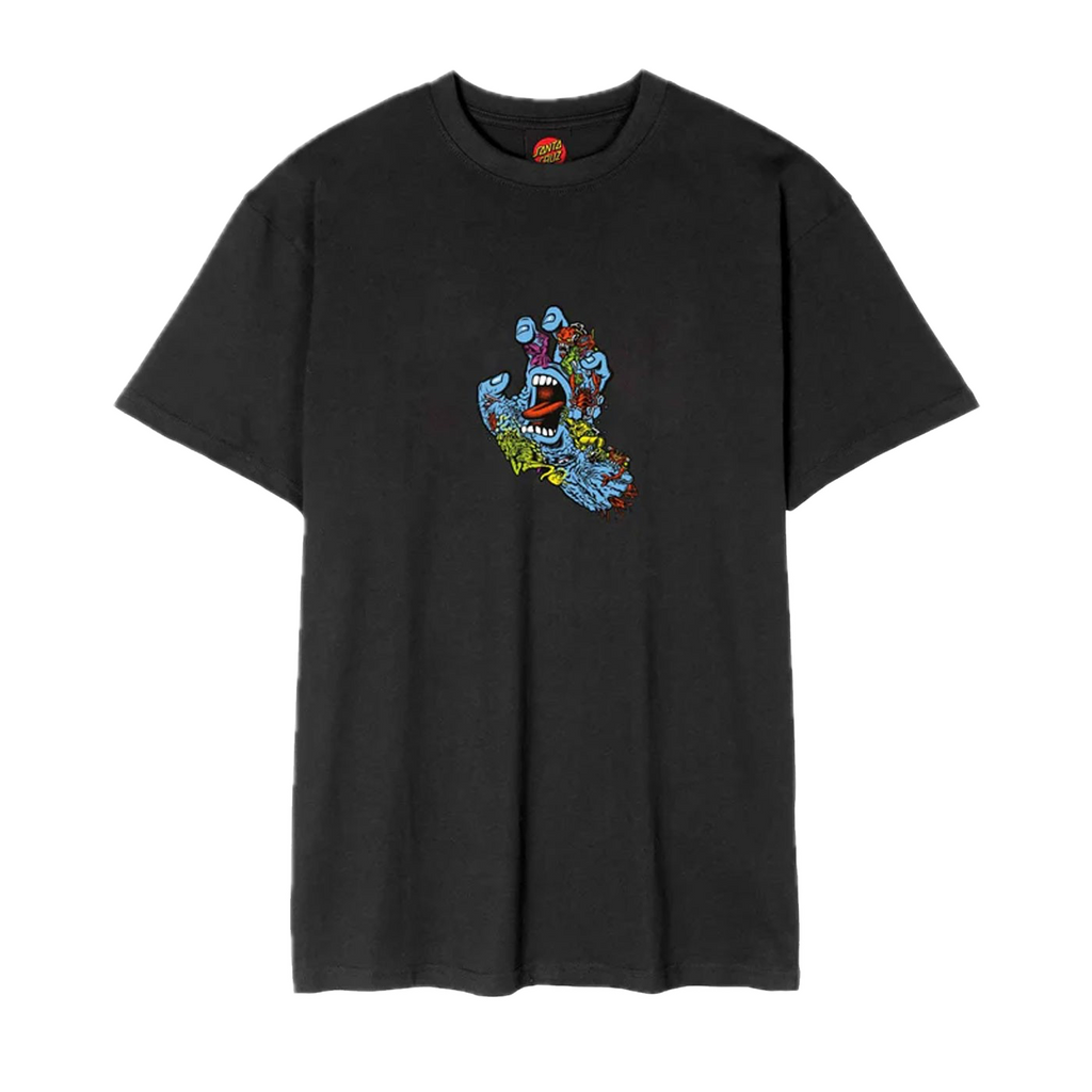 SANTA CRUZ CAMISETA ROSKOPP SCREAMING NEGRA