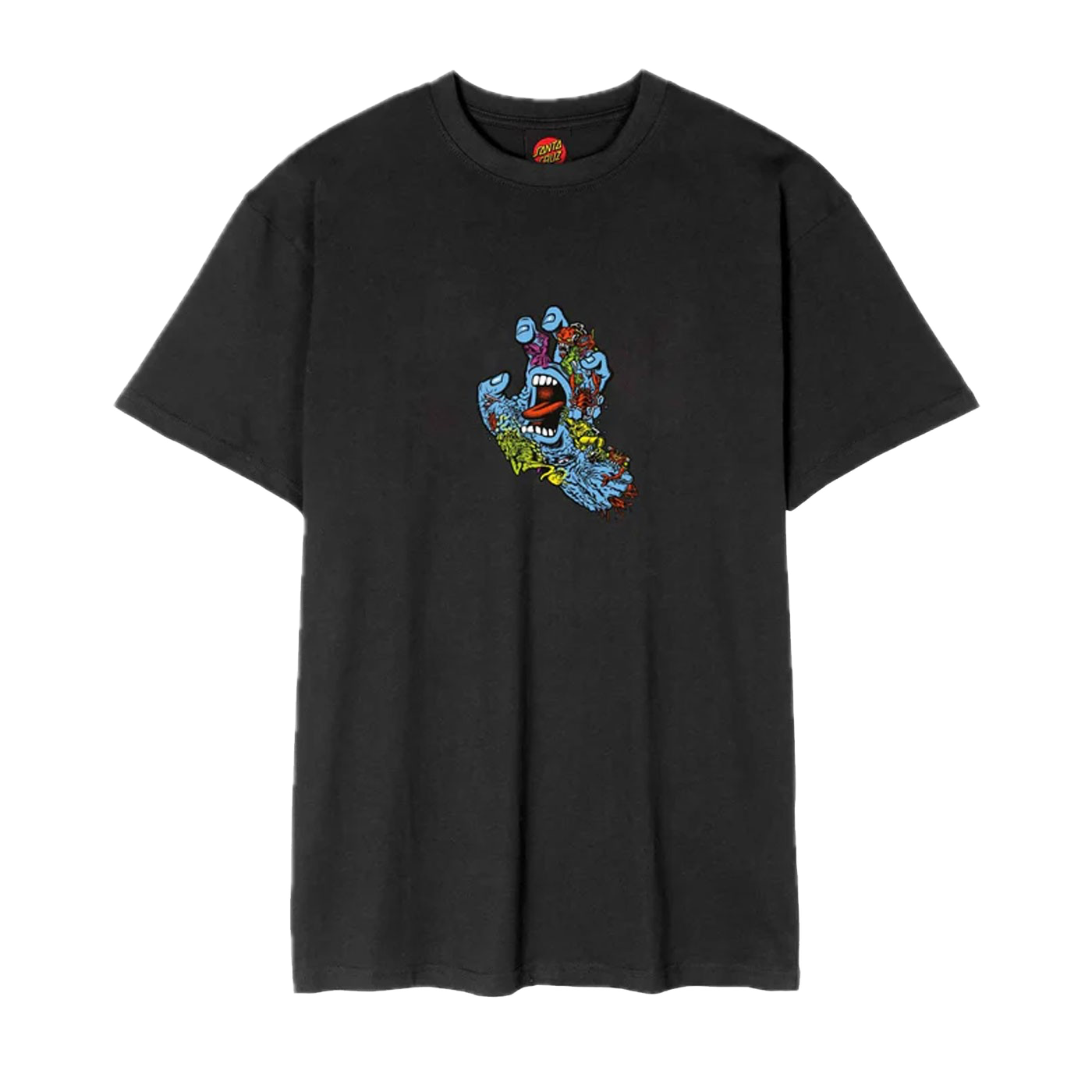 SANTA CRUZ CAMISETA ROSKOPP SCREAMING NEGRA