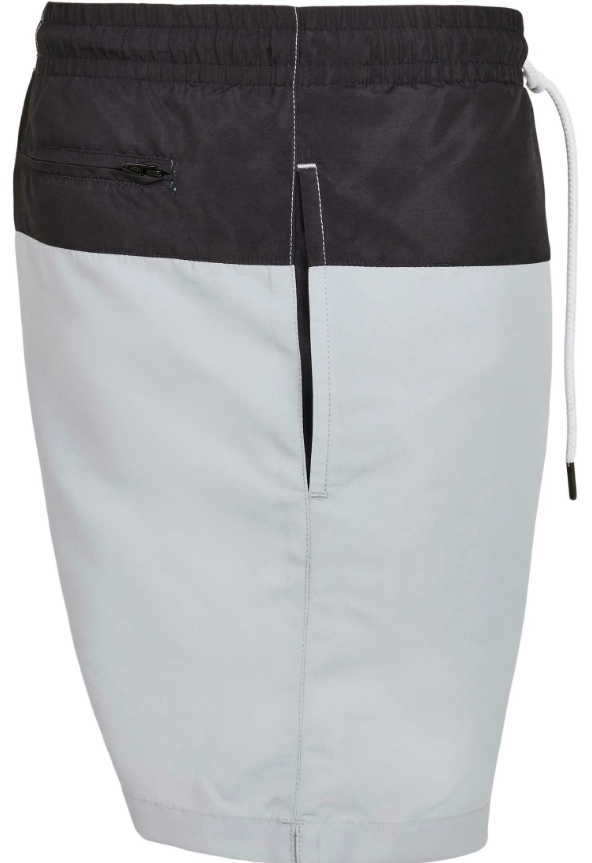 URBAN CLASSICS BAÑADOR NEGRO Y GRIS