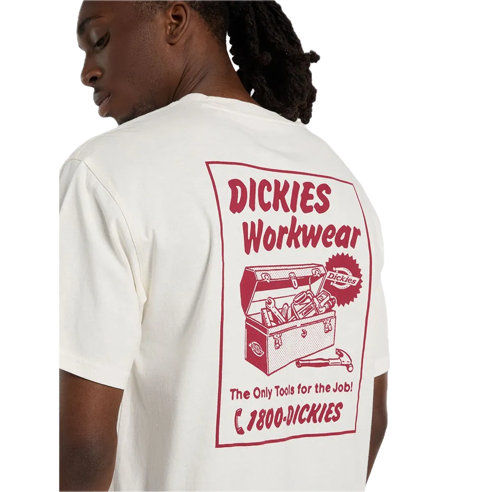DICKIES CAMISETA DRY RIDGE BLANCO ROTO