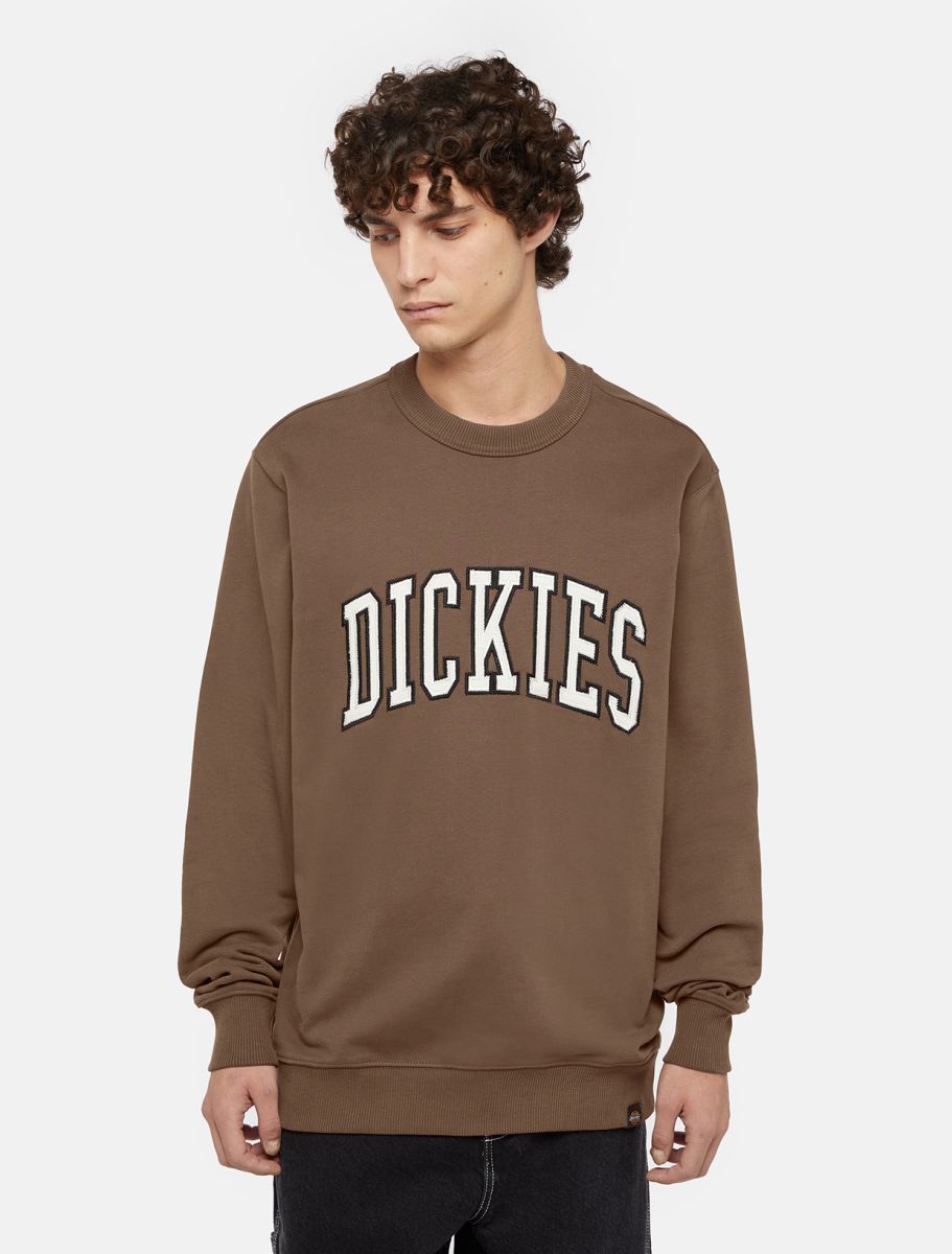 DICKIES AITKIN SUDADERA MARRÓN