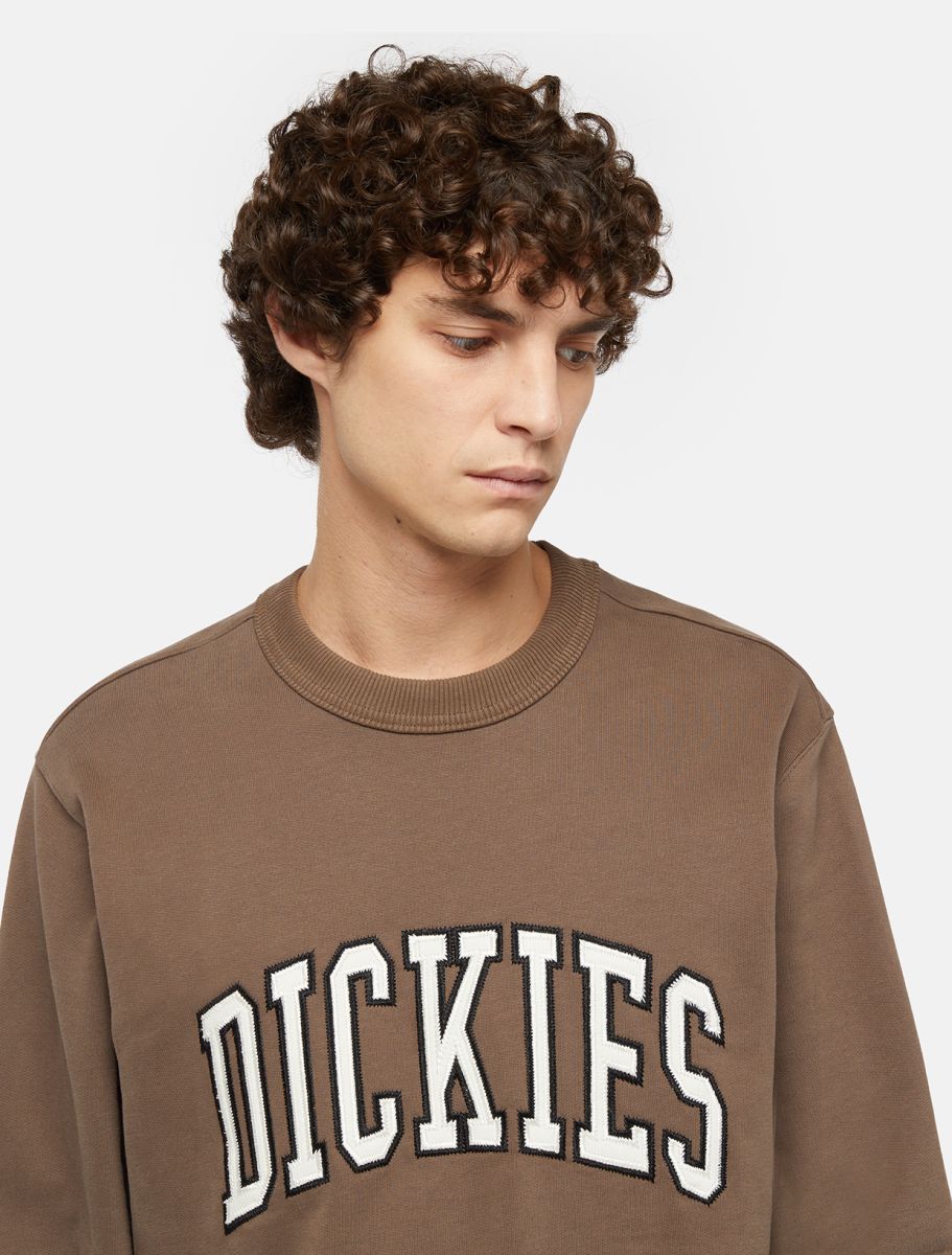 DICKIES AITKIN SUDADERA MARRÓN
