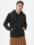 DICKIES OAKPORT SUDADERA CON CAPUCHA Y CREMALLERA NEGRA