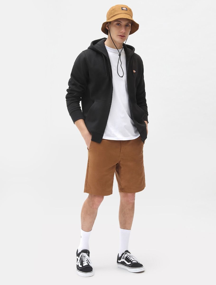 DICKIES OAKPORT SUDADERA CON CAPUCHA Y CREMALLERA NEGRA