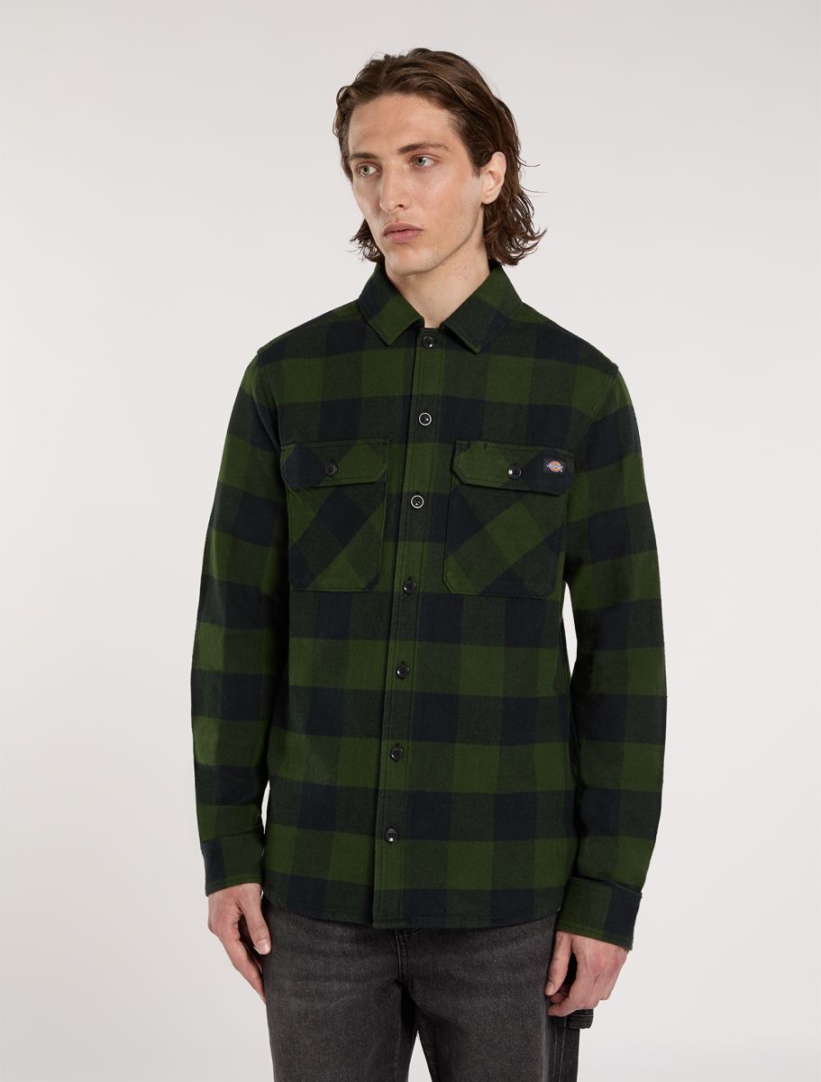 DICKIES SACRAMENTO CAMISA VERDE PINO